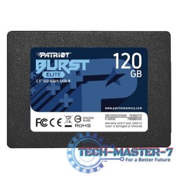 Dysk SSD PATRIOT Burst Elite 120 GB Burst Elite (2.5″ /120 GB /SATA III (6 Gb/s) /450MB/s /320MB/s)