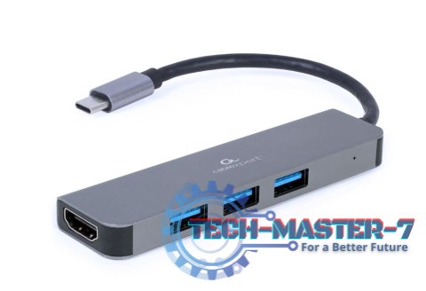 Hub USB GEMBIRD A-CM-COMBO2-01