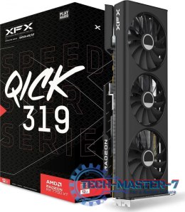 Karta graficzna XFX Radeon RX 7700 XT SPEEDSTER QICK319 BLACK 12GB GDDR6 (RX-77TQICKB9)