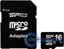 Karta pamięci SILICON POWER 16 GB Adapter SD