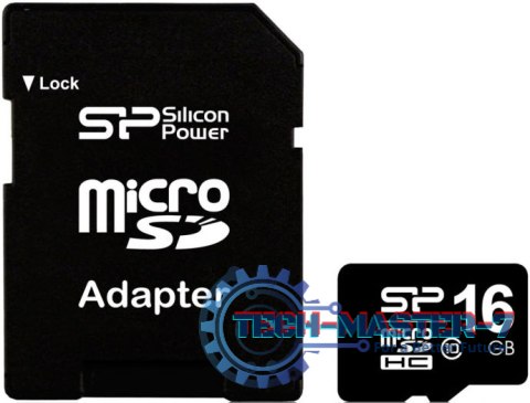 Karta pamięci SILICON POWER 16 GB Adapter SD