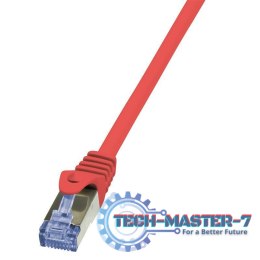 LOGILINK S/FTP Cat.6a 5 m Czerwony 5 Patchcord