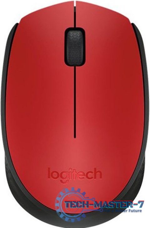 Mysz Bezprzewodowa LOGITECH M171 Red (Czerwony)