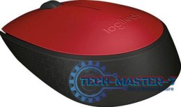Mysz Bezprzewodowa LOGITECH M171 Red (Czerwony)