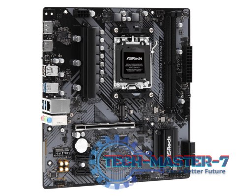 Płyta główna ASROCK A620M-HDV/M.2+ AM5 microATX Płyta główna ASROCK A620M-HDV/M.2+ AM5 microATX