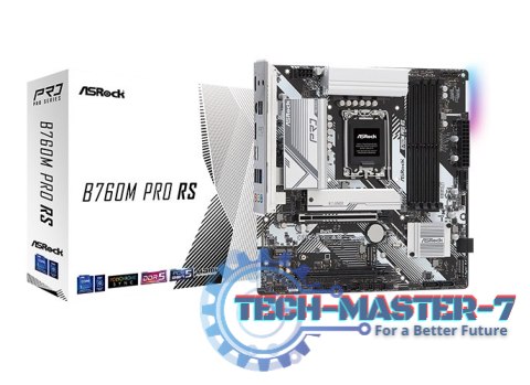 Płyta główna ASROCK B760M PRO RS LGA1700 MICRO ATX Płyta główna ASROCK B760M PRO RS LGA1700 MICRO ATX