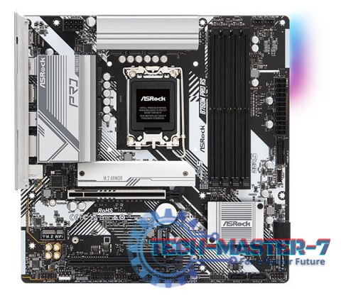 Płyta główna ASROCK B760M PRO RS LGA1700 MICRO ATX Płyta główna ASROCK B760M PRO RS LGA1700 MICRO ATX
