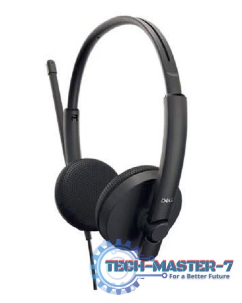 Słuchawki nauszne z mikrofonem DELL WH1022 (1.5m /USB wtyk/Czarny)