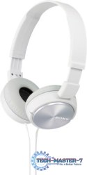Słuchawki z mikrofonem Na głowę SONY MDR-ZX310APW (1.2m /Biały)