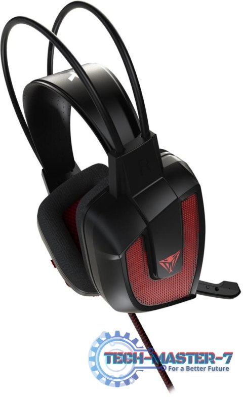Słuchawki z mikrofonem PATRIOT Viper V360 Virtual 7.1 Czarny Słuchawki z mikrofonem PATRIOT Viper V360 Virtual 7.1 Czarny