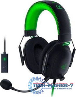 Słuchawki z mikrofonem RAZER BlackShark V2 SE Czarny Czarno-zielony