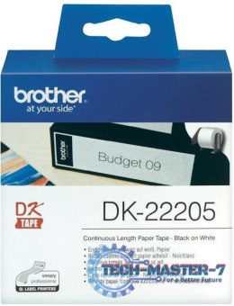 Taśma BROTHER Czarny DK-22205