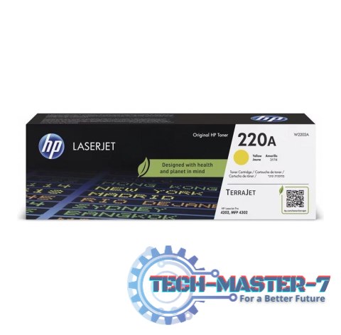 Toner HP 220A YL OriginalLJTonerCartr Przeznaczony do urządzeń: Hewlett Packard