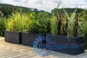 Designerska donica MONUMO LONG Antracyt MONUMO