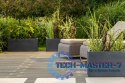 Designerska donica MONUMO LONG Antracyt MONUMO