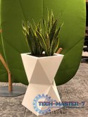 Designerska donica MONUMO VALENCIA Biała MONUMO