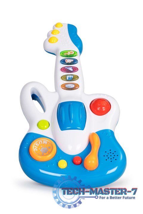 Gitara elektryczna dla dzieci zabawka muzyczna dźwięki HUANGER Gitara elektryczna dla dzieci zabawka muzyczna dźwięki HUANGER