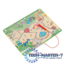 Gra labirynt magnetyczny układanka dla dzieci ECOTOYS ECOTOYS