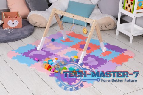 Mata piankowa puzzle kojec podkład do zabawy dla dzieci IPLAY Mata piankowa puzzle kojec podkład do zabawy dla dzieci IPLAY