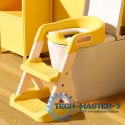 Nakładka na toaletę ze schodkami drabinką dla dzieci ECOTOYS ECOTOYS