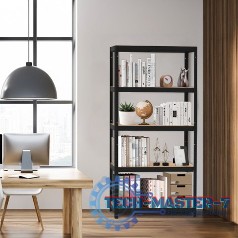 Regał metalowy magazynowy do garażu piwnicy 5 półek ModernHome Regał metalowy magazynowy do garażu piwnicy 5 półek ModernHome