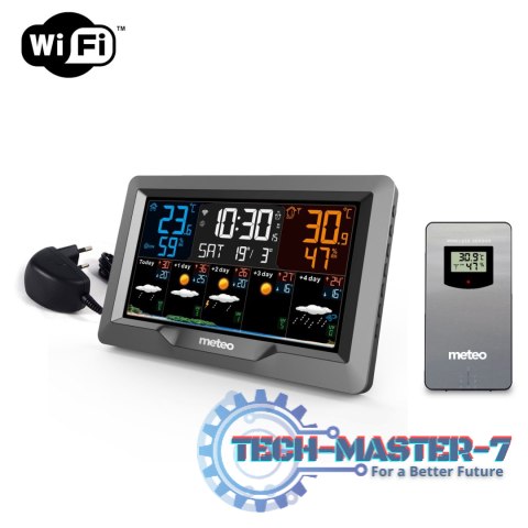 Stacja pogodowa METEO SP101 z funkcją WIFI METEO