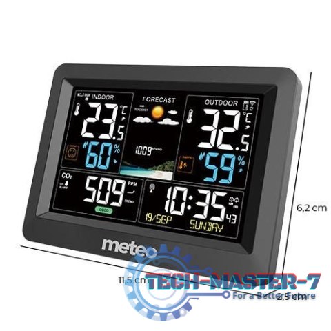Stacja pogodowa METEO SP105 z pomiarem CO2 METEO Stacja pogodowa METEO SP105 z pomiarem CO2 METEO