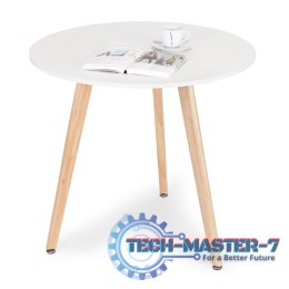 Stół stolik nowoczesny drewniany do salonu kuchni 80 cm ModernHome