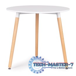 Stół stolik okrągły 80cm nowoczesny do salonu kuchni jadalni salonu ModernHome ModernHome
