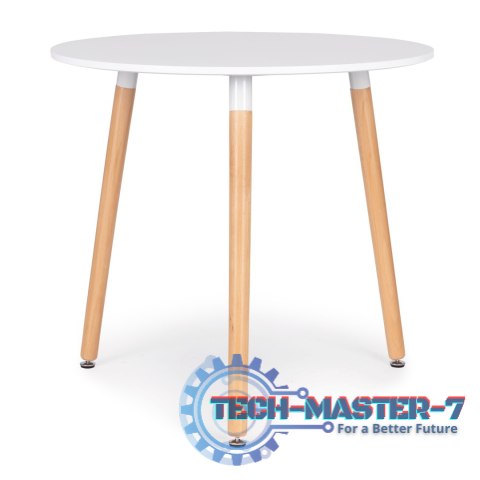 Stół stolik okrągły 80cm nowoczesny do salonu kuchni jadalni salonu ModernHome ModernHome Stół stolik okrągły 80cm nowoczesny do salonu kuchni jadalni salonu ModernHome ModernHome
