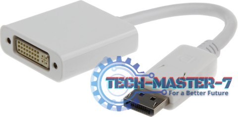 Adapter GEMBIRD DisplayPort - DVI Displayport - DVI A-DPM-DVIF-002-W