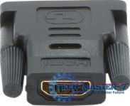 Adapter GEMBIRD HDMI -DVI HDMI (gniazdo) - DVI (wtyk) A-HDMI-DVI-2