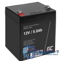 Akumulator GREEN CELL AGM VRLA 12V 5Ah