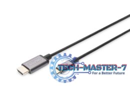 DIGITUS DA-70821 1.8m /s1x USB Typu C 1x HDMI