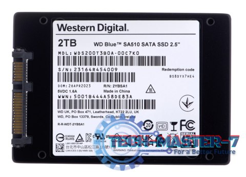 Dysk SSD WD Blue 2 TB Blue (2.5″ /2 TB /SATA /560MB/s /520MB/s) Dysk SSD WD Blue 2 TB Blue (2.5″ /2 TB /SATA /560MB/s /520MB/s)