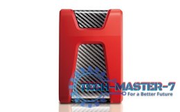 Dysk twardy zewnętrzny A-DATA DashDrive Durable HD650 2 TB Czerwony AHD650-2TU31-CRD
