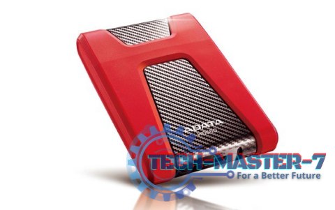 Dysk twardy zewnętrzny A-DATA DashDrive Durable HD650 2 TB Czerwony AHD650-2TU31-CRD Dysk twardy zewnętrzny A-DATA DashDrive Durable HD650 2 TB Czerwony AHD650-2TU31-CRD