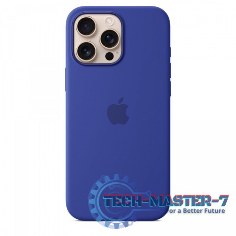 Etui silikonowe z MagSafe do iPhonea 16 Pro Max - ultramaryna