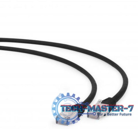 GEMBIRD UTP Kat. 6 0.5 m Czarny 0.5 Patchcord