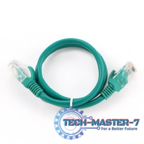 GEMBIRD U/UTP CAT5e 0.5 m Zielony 0.5 Patchcord