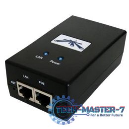 Gbit POE-48-24W adapter z kablem POE-48