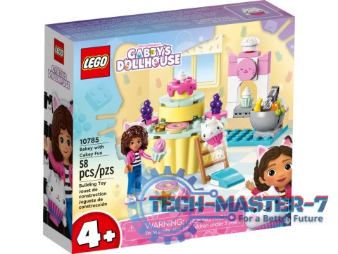 LEGO 10785 Koci domek Gabi - Pieczenie tortu z Łakotkiem