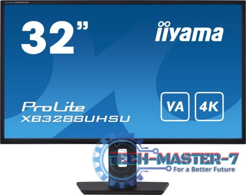 Monitor IIYAMA XB3288UHSU-B5 (31.5" /VA /60Hz /3840 x 2160 /Czarny)