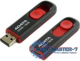 Pendrive (Pamięć USB) A-DATA (16 GB /USB 2.0 /Czarno-czerwony )