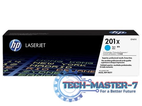 Toner HP 201X Błękitny CF401X CF401X