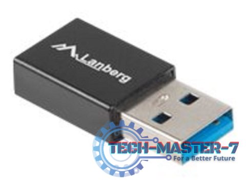 Adapter LANBERG AD-UC-UA-01 USB-C na USB-A
