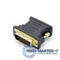 Adapter TB DVI-I (M) - VGA (F) DVI-I - VGA AKTBXVADVIMVGAF