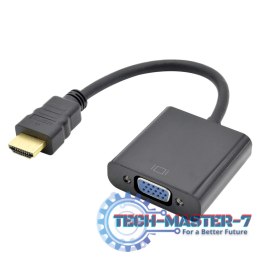 Adapter TB VGA (F) - HDMI (M) HDMI - VGA AKTBXVAHMVGAF15