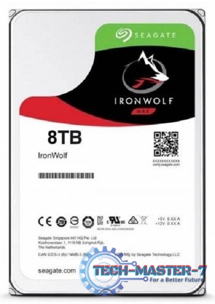 Dysk twardy SEAGATE IronWolf 8 TB 3.5" ST8000VN004
