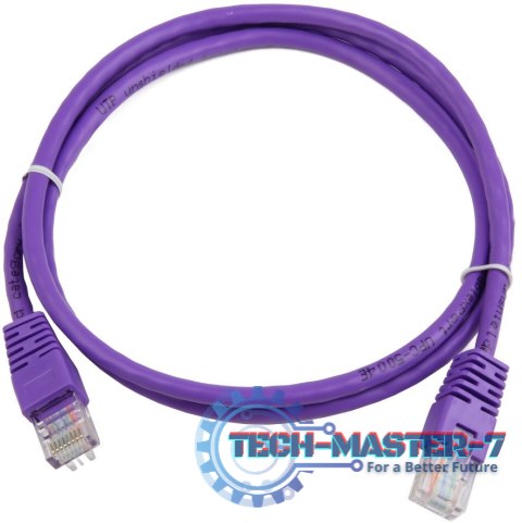 GEMBIRD Patchcord Cat.5e 1 m Fioletowy 1 Patchcord